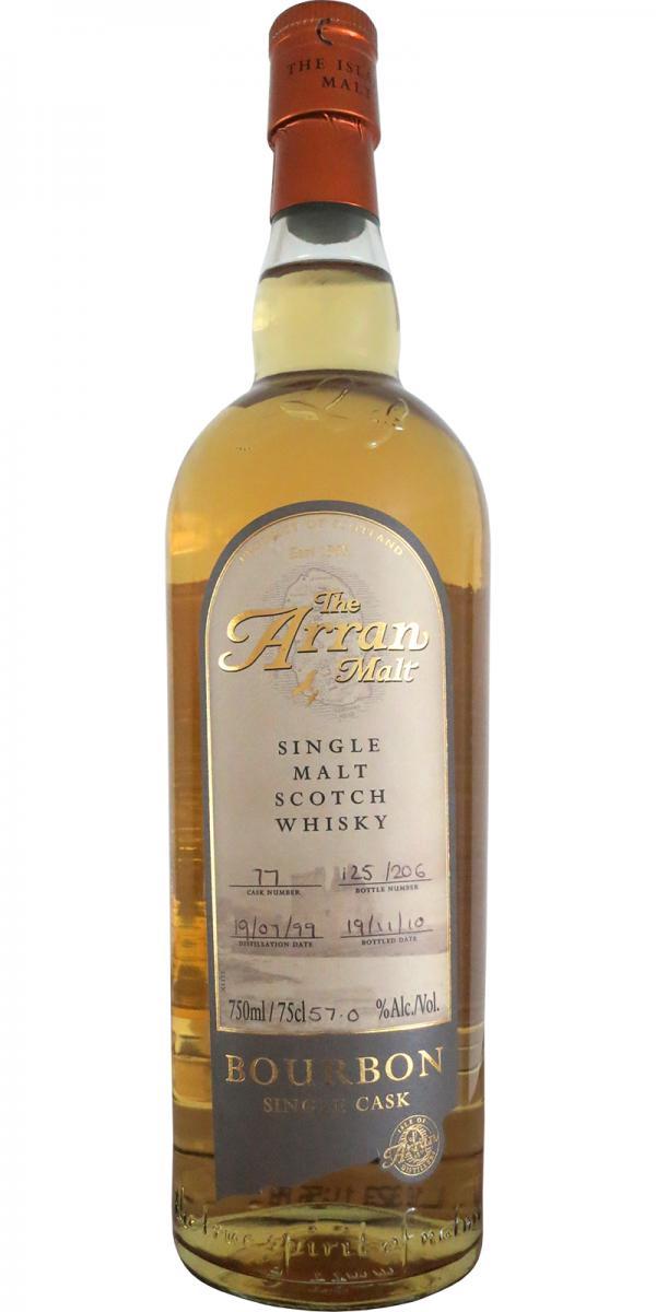 Arran 1999 Bourbon - Single Cask