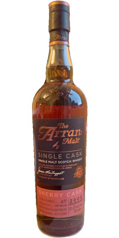 Arran 2000 Sherry Cask - Distillery Exclusive