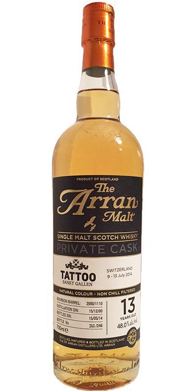 Arran 2000 Private Cask