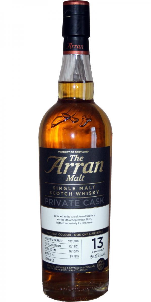 Arran 2001 Private Cask