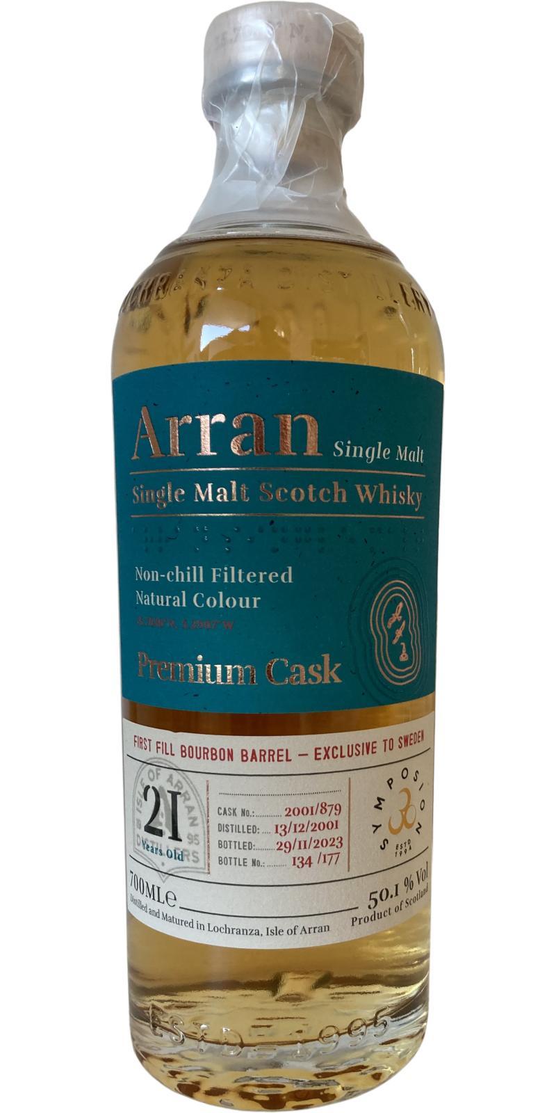 Arran 2001 Premium Cask