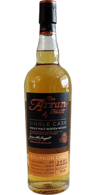 Arran 2001 Bourbon Cask - Distillery Exclusive