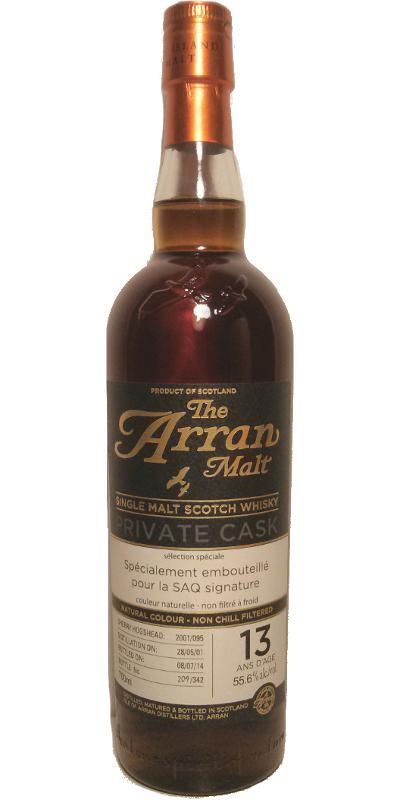 Arran 2001 Private Cask