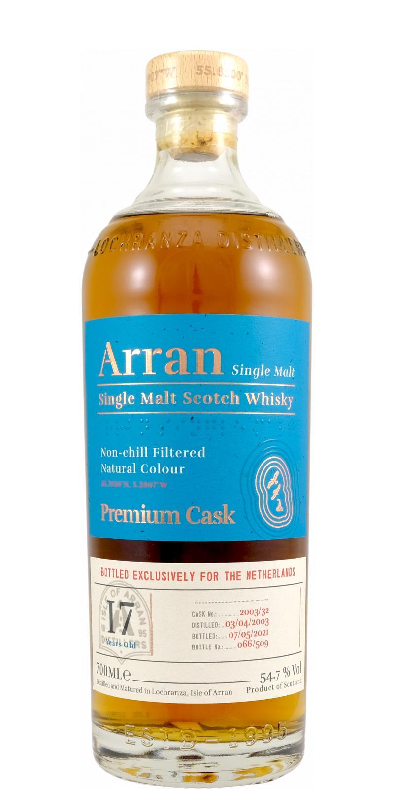 Arran 2003 Premium Cask