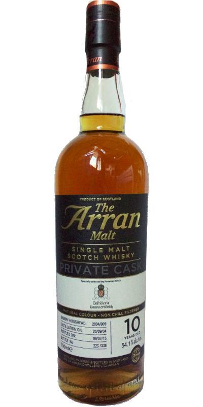 Arran 2004 Private Cask