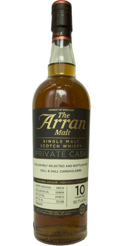 Arran 2004 Private Cask