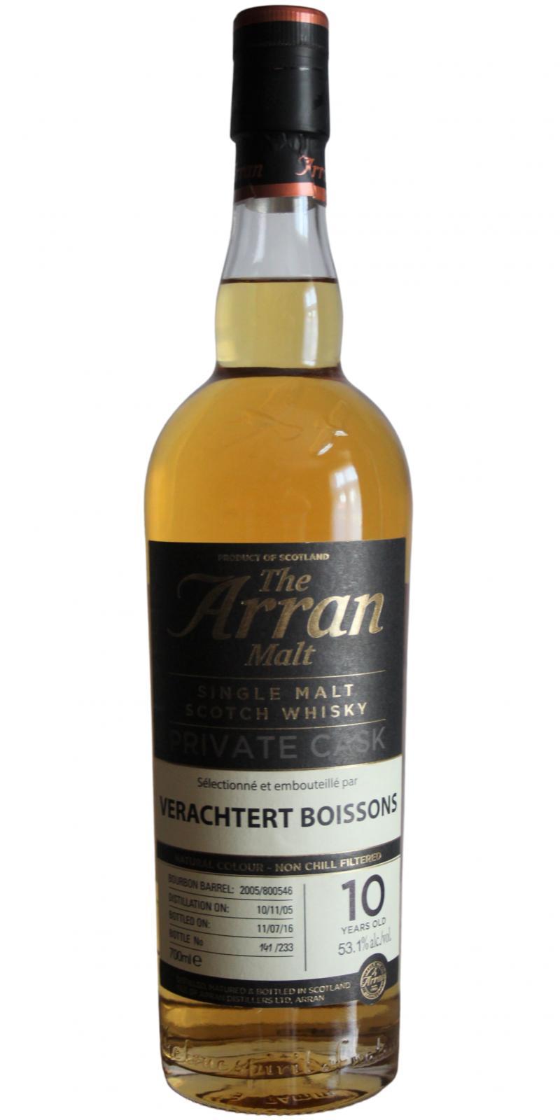 Arran 2005 Private Cask