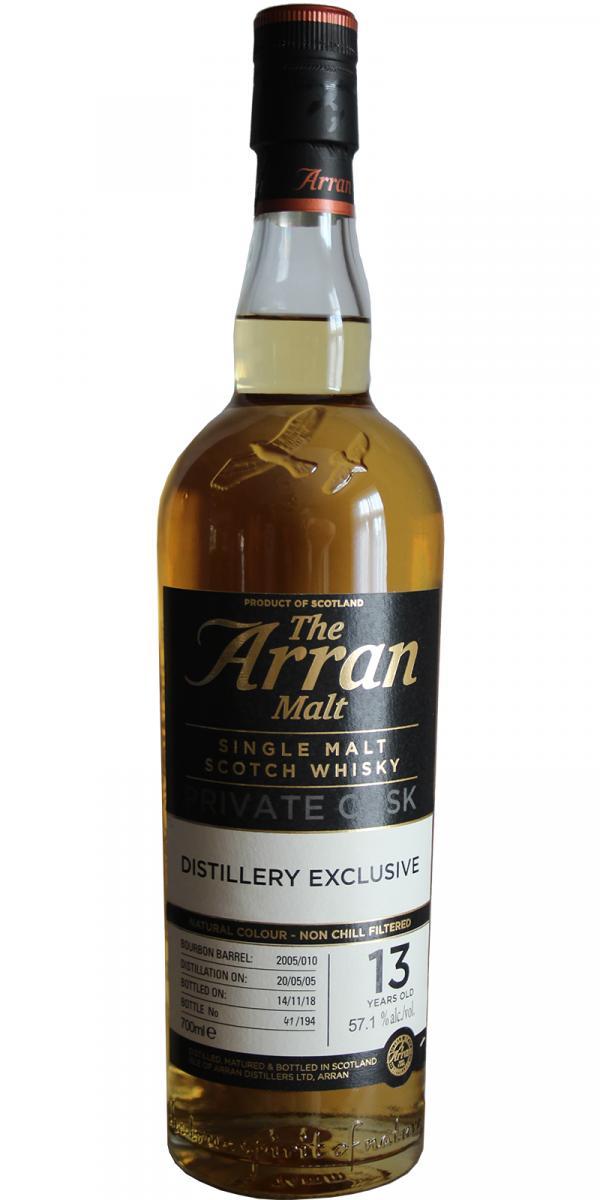 Arran 2005 Private Cask - Distillery Exclusive