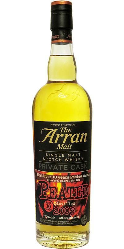 Arran 2005 Private Cask - Peated