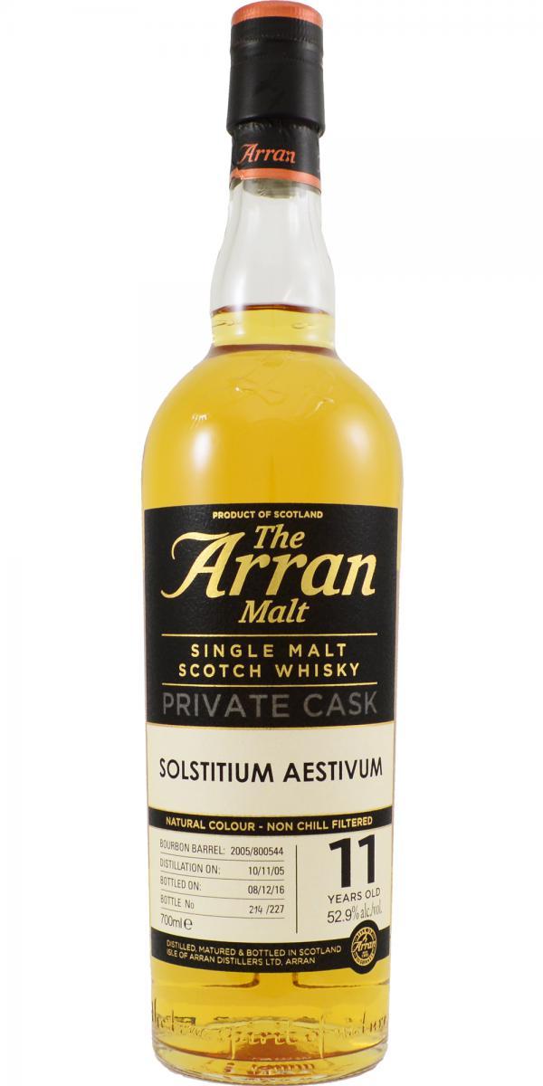 Arran 2005 Private Cask