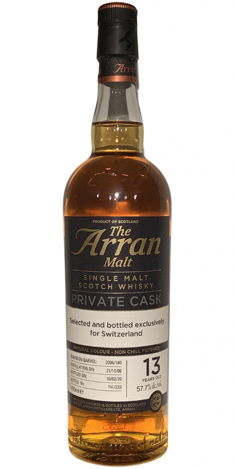 Arran 2006 Private Cask