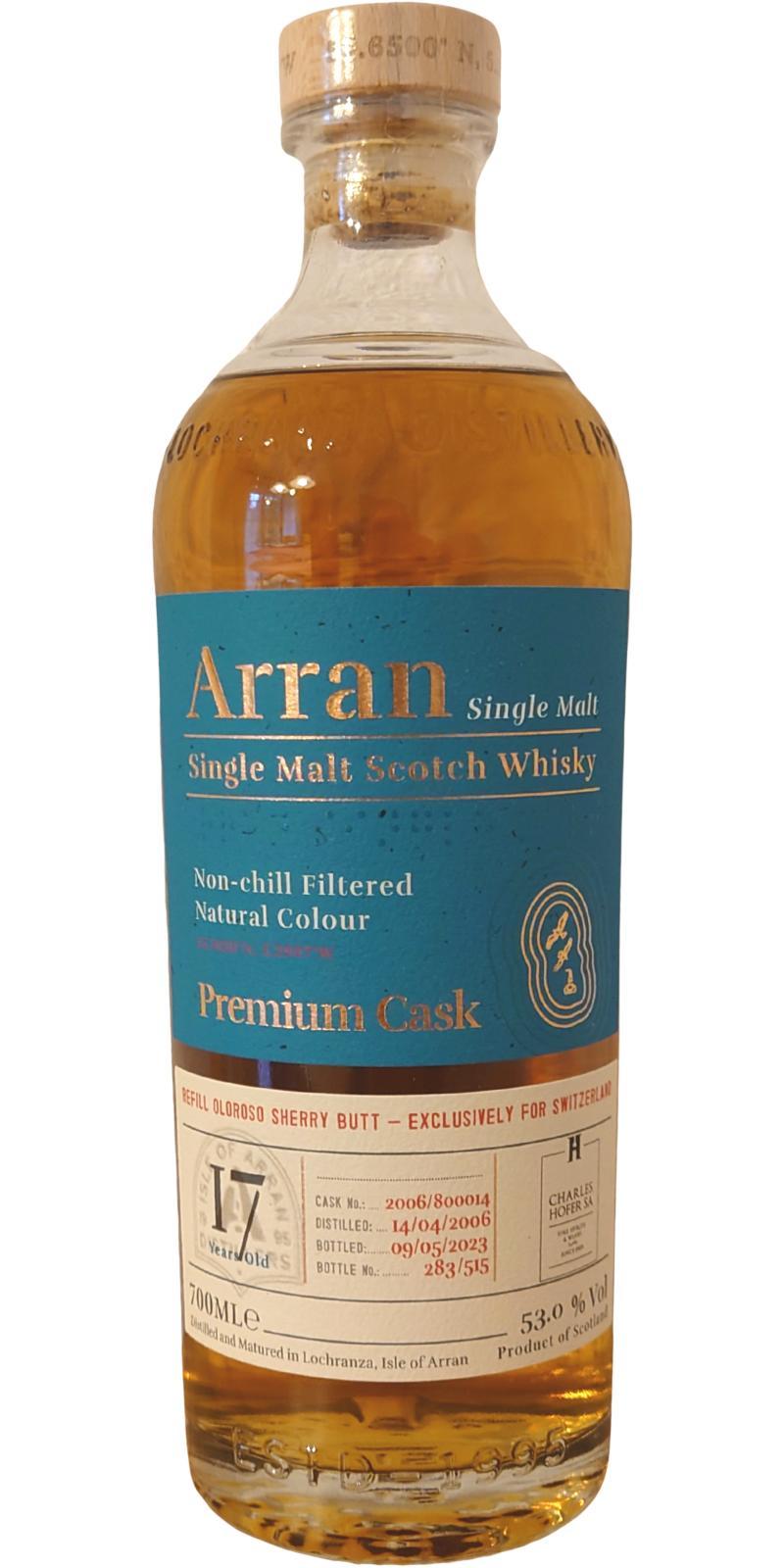 Arran 2006 Premium Cask
