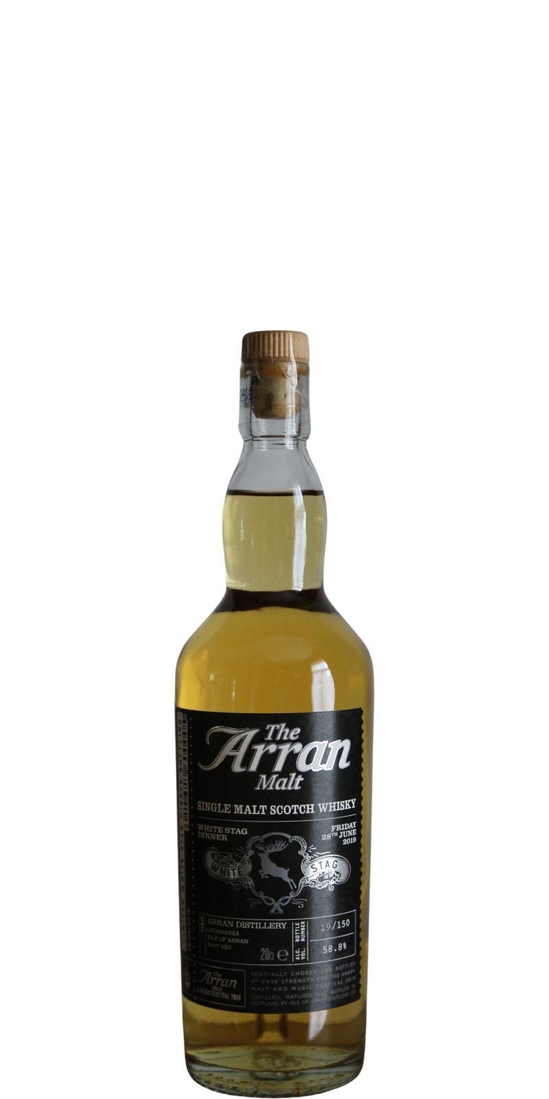 Arran 2007 White Stag Dinner