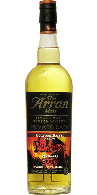 Arran 2008 Private Cask - Peated