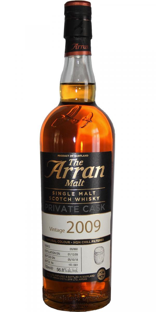 Arran 2009 Private Cask