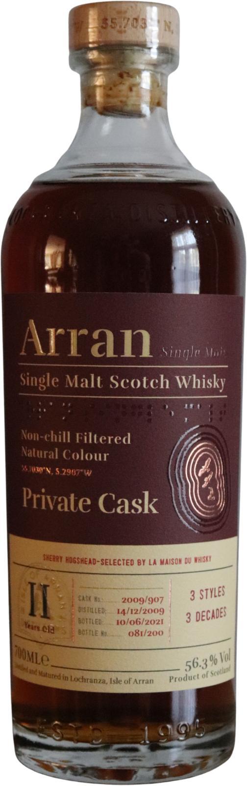 Arran 2009 Single Cask