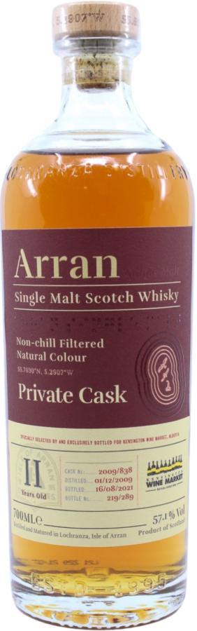 Arran 2009 Private Cask