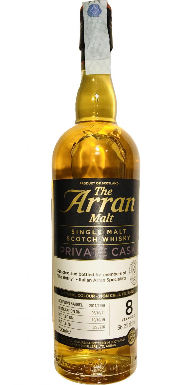 Arran 2011 Private Cask
