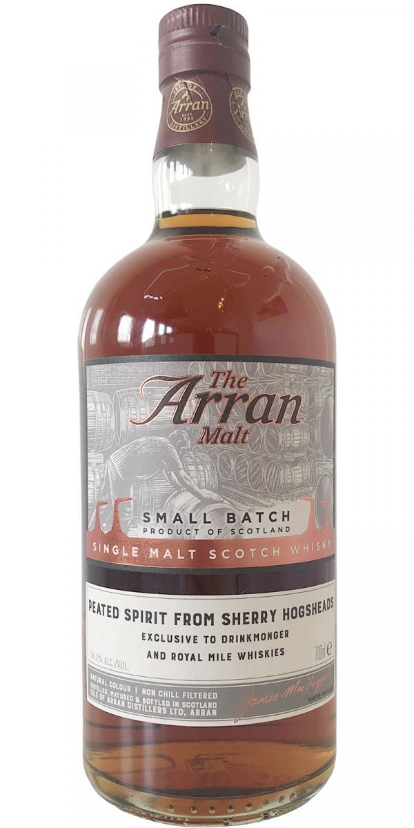Arran 2012 Peated Sherry