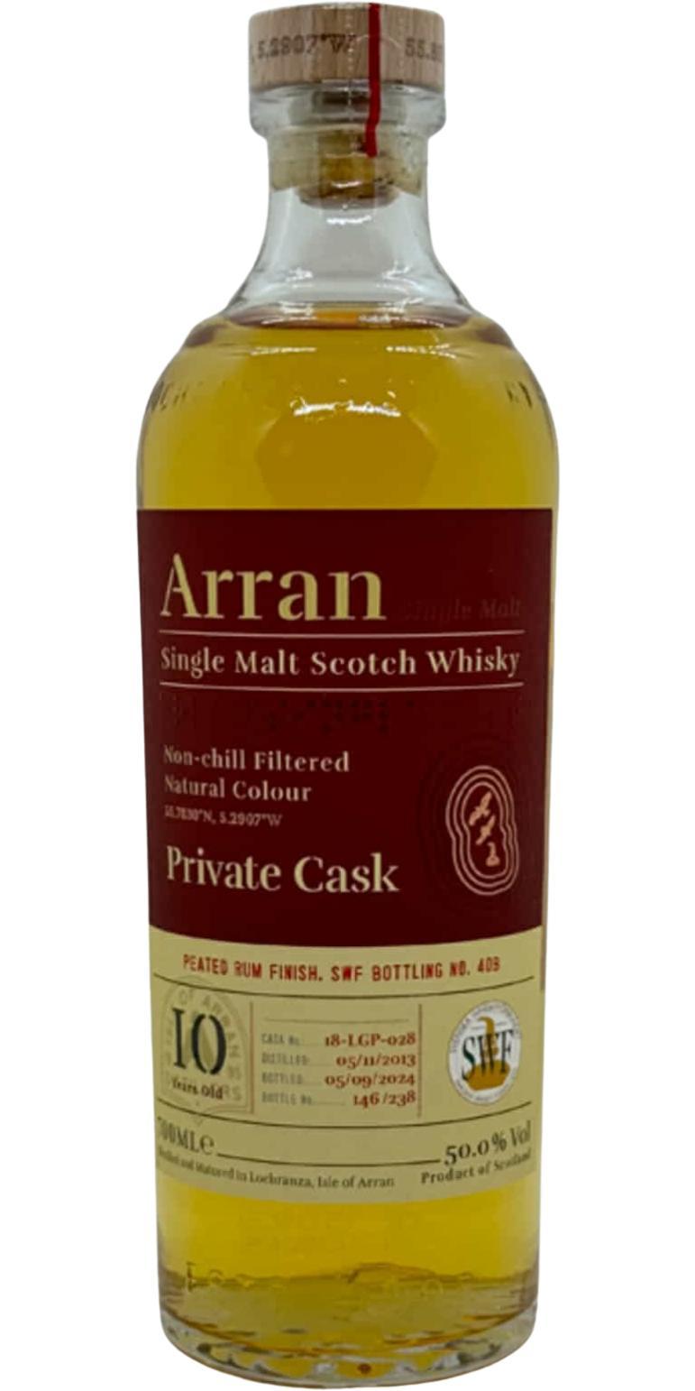 Arran 2013 Private Cask Bottling