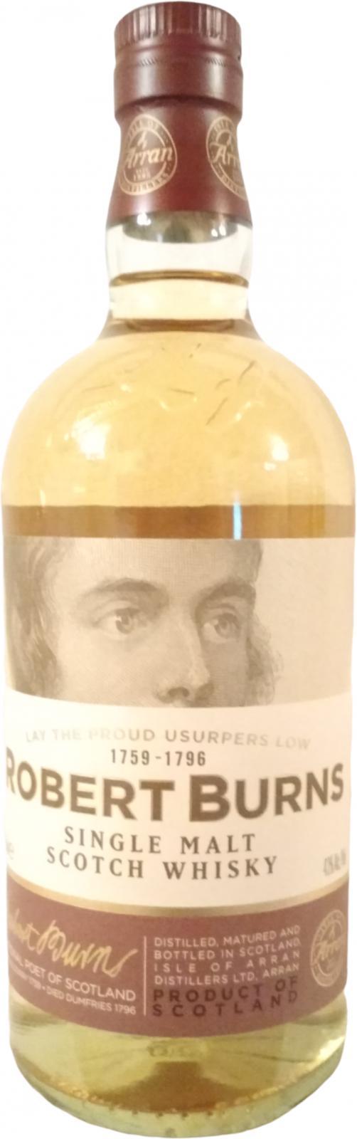 Arran Robert Burns Single Malt Scotch Whisky