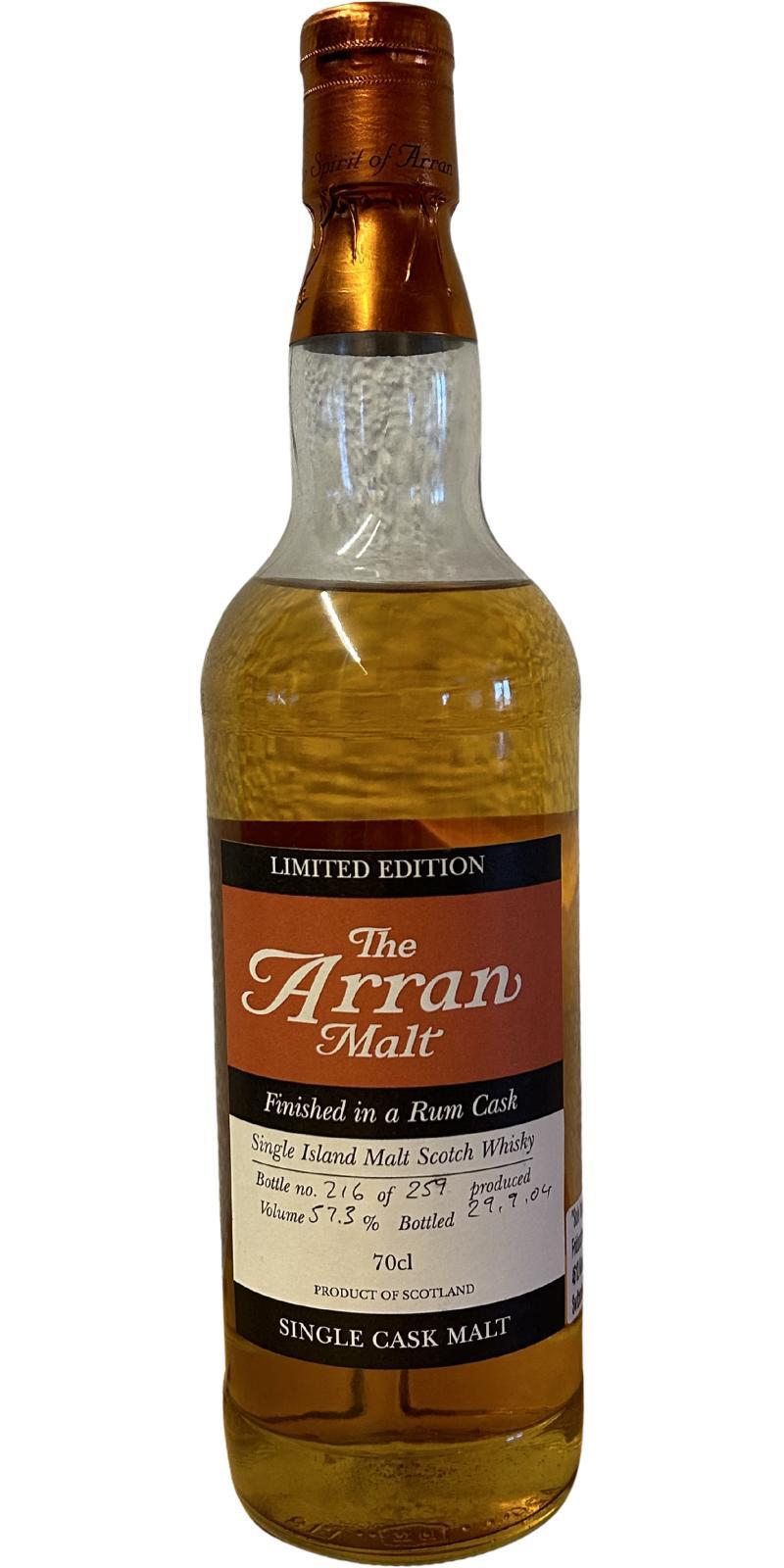 Arran Rum Cask