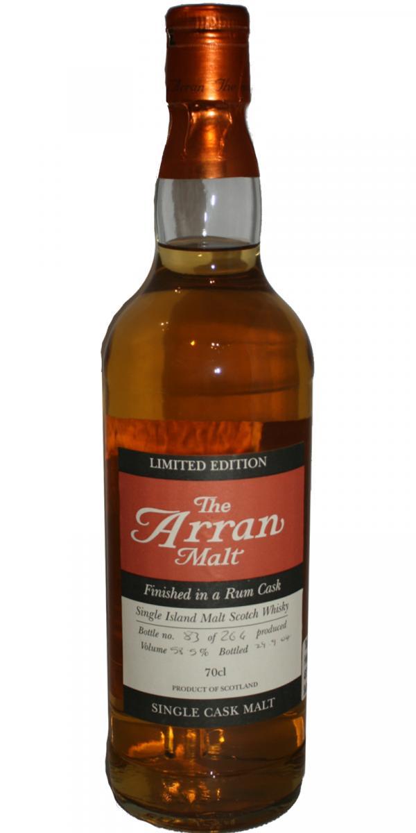 Arran Rum Cask Limited Edition - Single Cask Malt