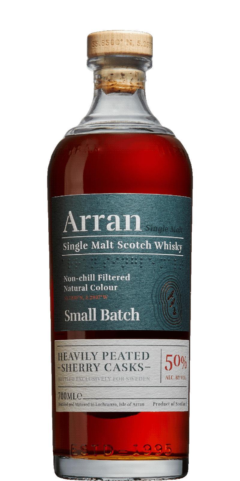 Arran Small Batch Heavily Peated