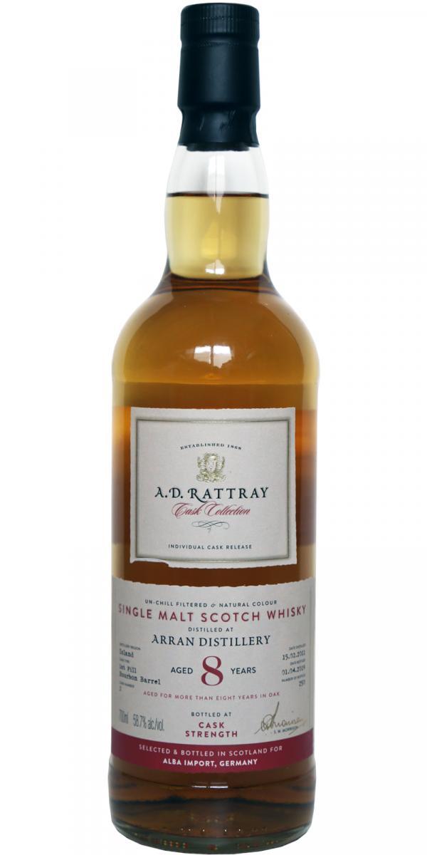 Arran 2011 DR Individual Cask Bottling