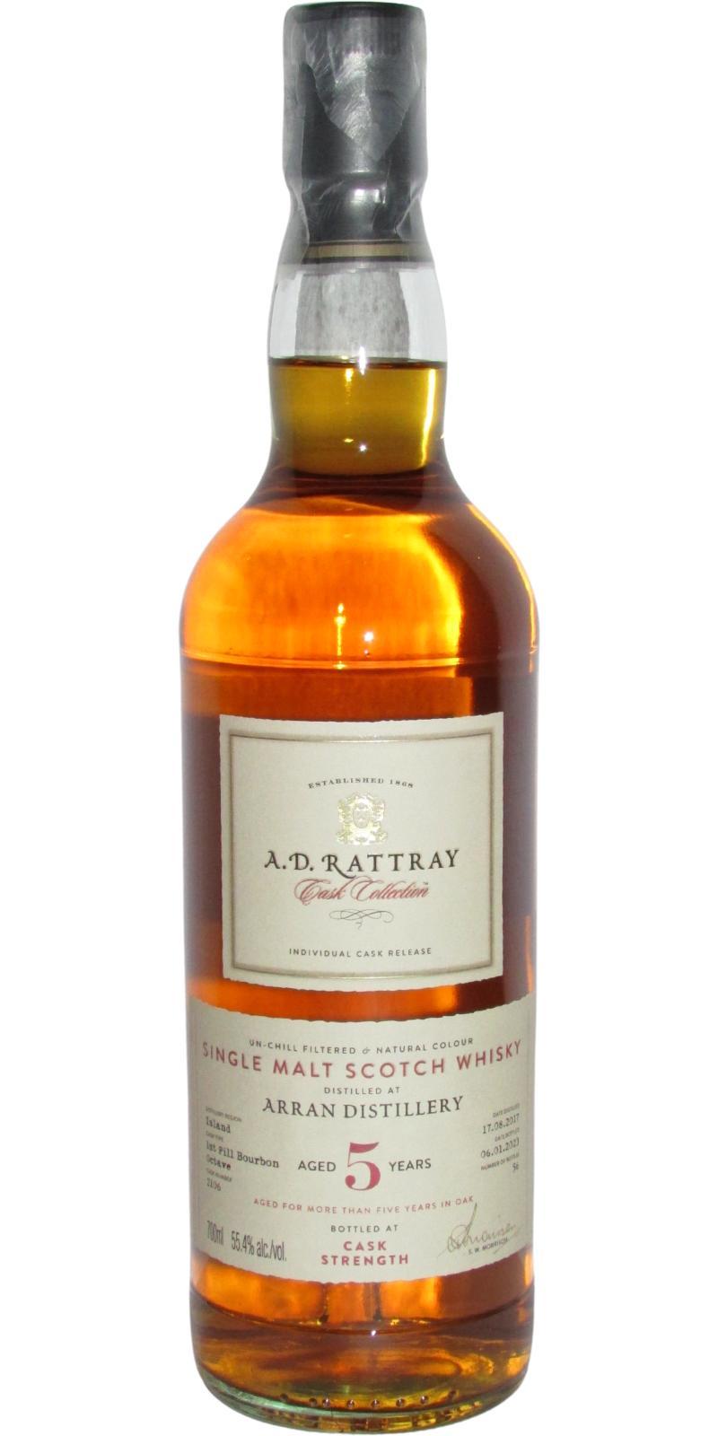 Arran 2017 DR Individual Cask Release