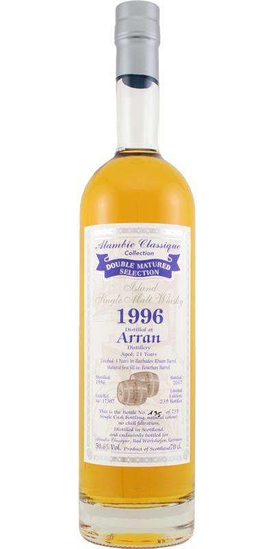 Arran 1996 AC Double Matured Selection