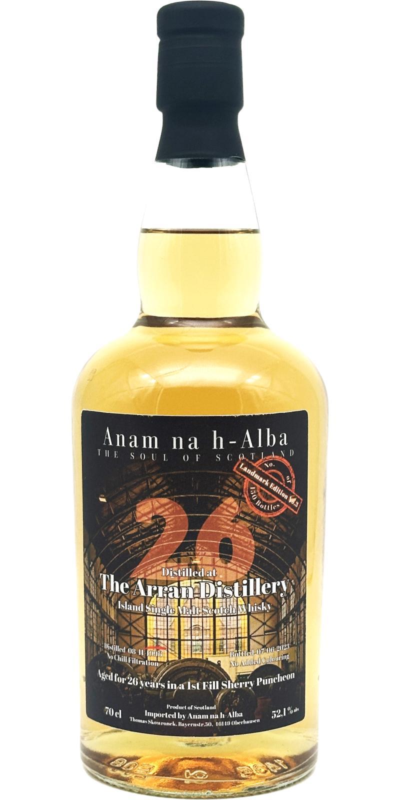 Arran 1996 ANHA Landmark Edition