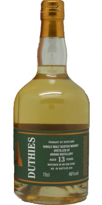 Arran 13-year-old CA Duthies