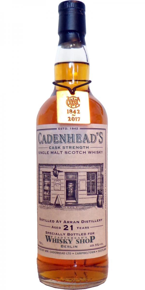 Arran 1995 CA Cadenhead's 175th Anniversary