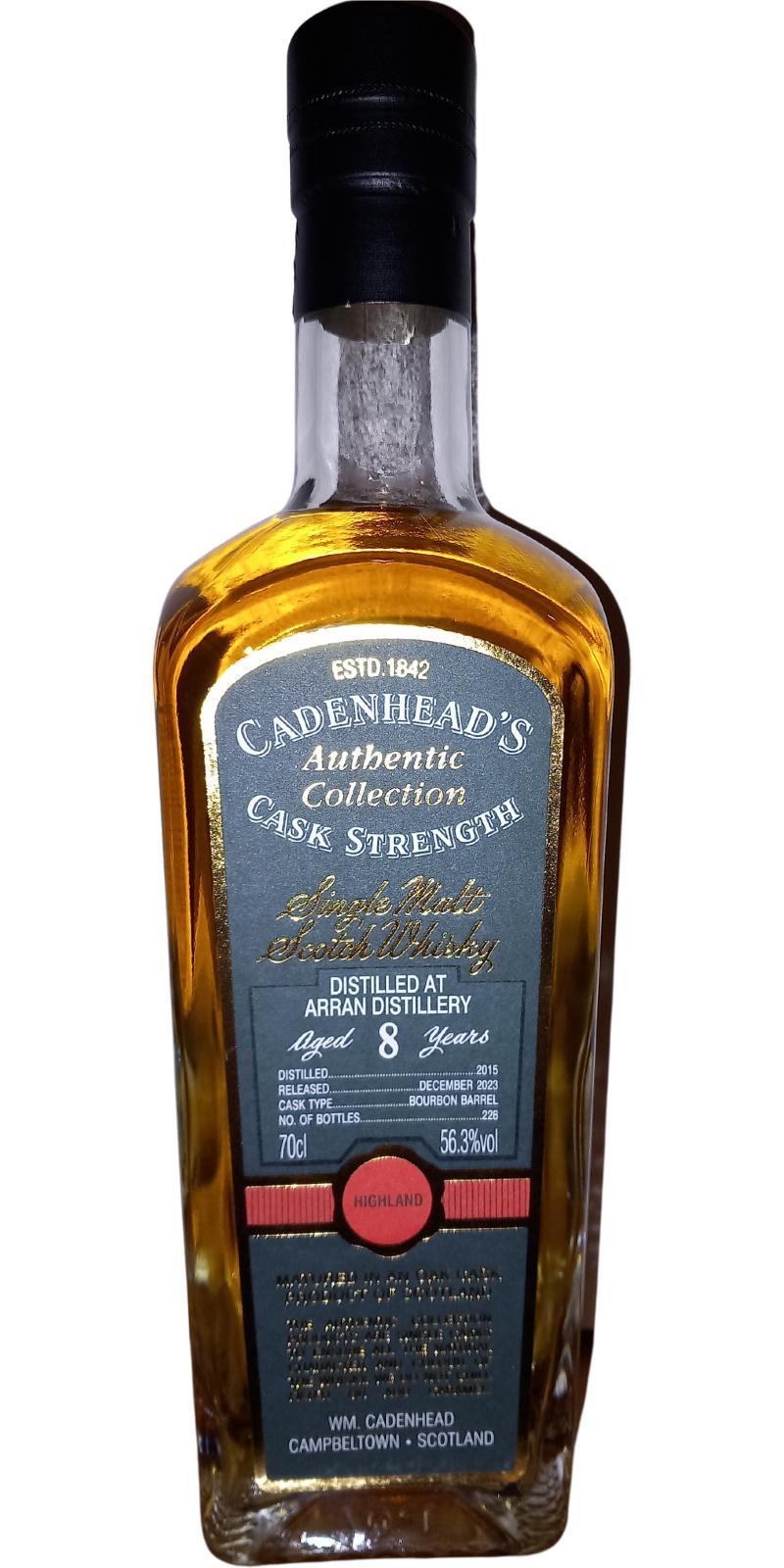 Arran 2015 CA Authentic Collection