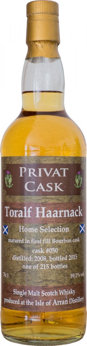Arran 2008 Km Private Cask - Home Selection