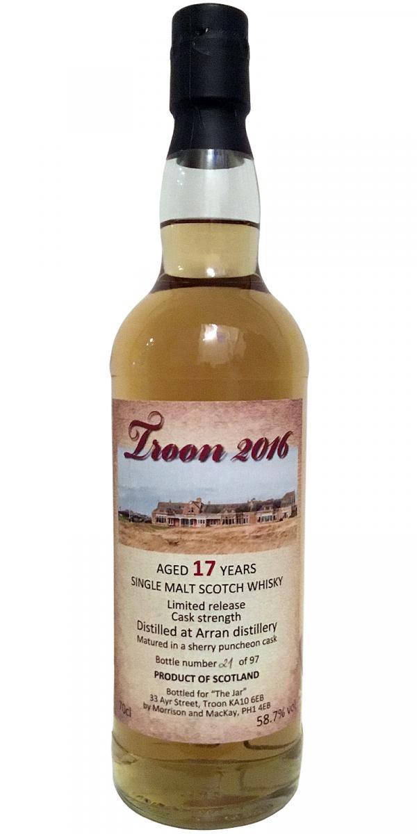 Arran 17-year-old MMcK Troon 2016
