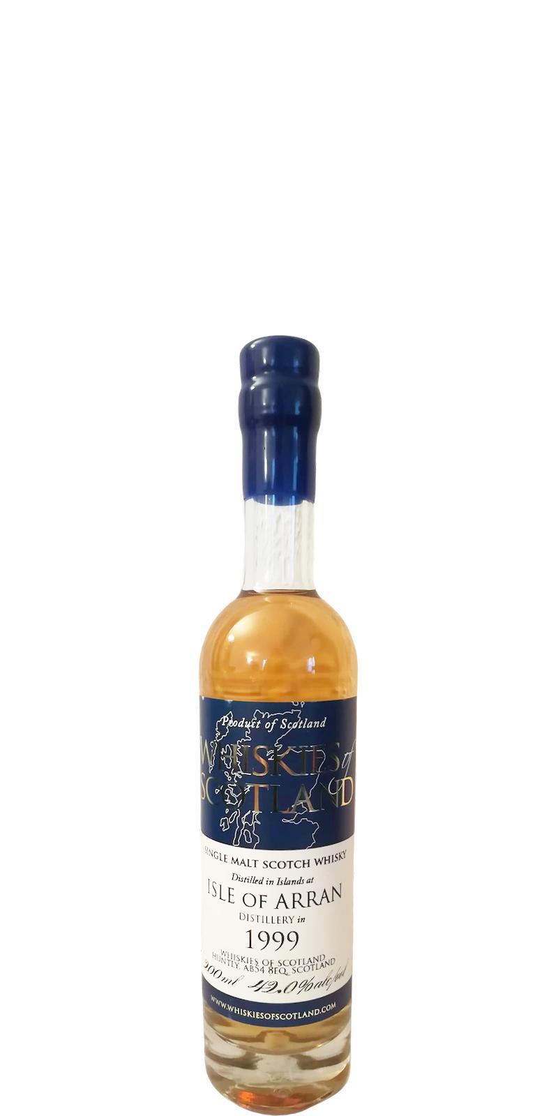 Arran 1999 SMD Whiskies of Scotland