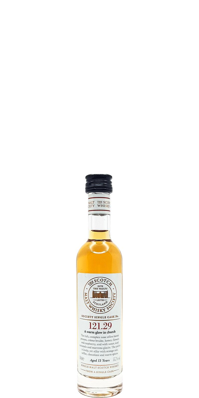 Arran 13-year-old SMWS 121.29 A warm glow in church