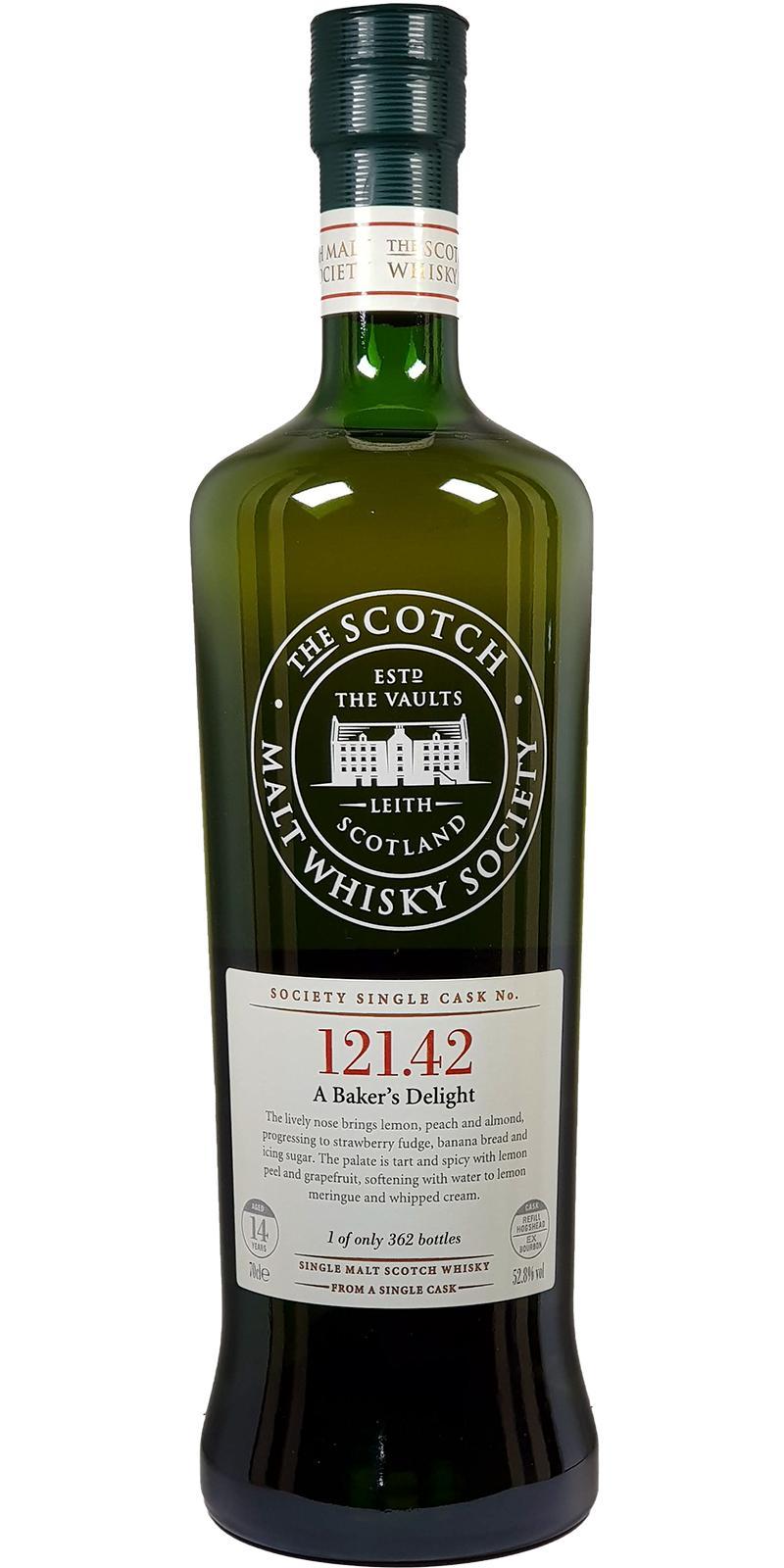 Arran 1995 SMWS 121.42 A baker’s delight