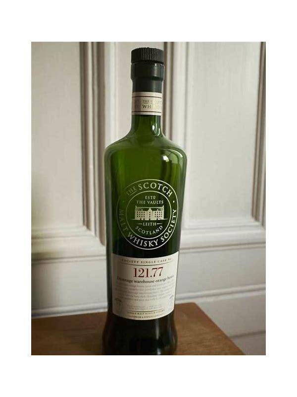 Arran 1995 SMWS 121.77 Dunnage warehouse orange boxes