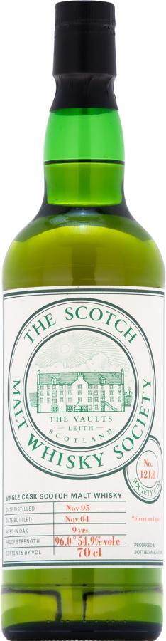 Arran 1995 SMWS 121.8 Sweet and spicy