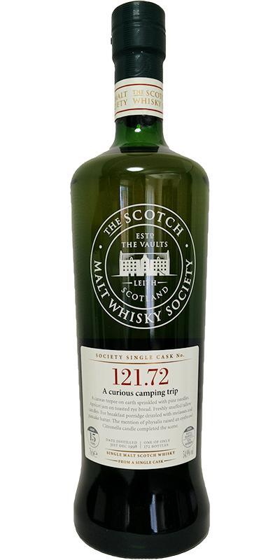 Arran 1998 SMWS 121.72 A curious camping trip