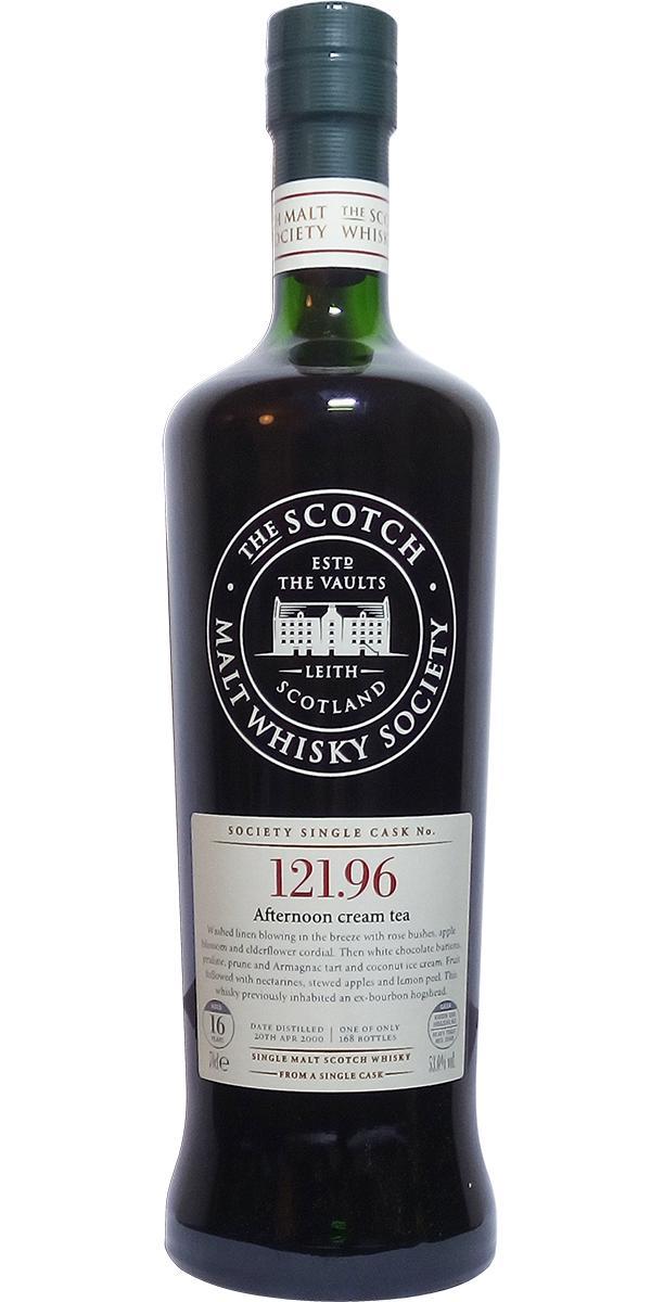 Arran 2000 SMWS 121.96 Afternoon cream tea