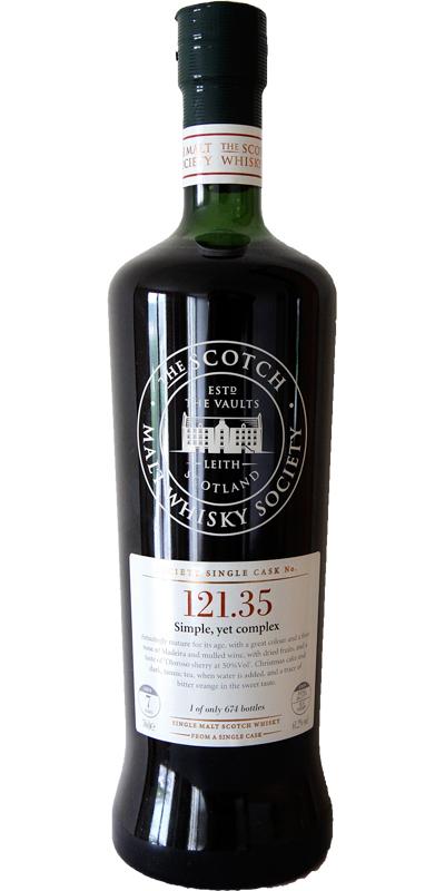 Arran 2002 SMWS 121.35 Simple, yet complex