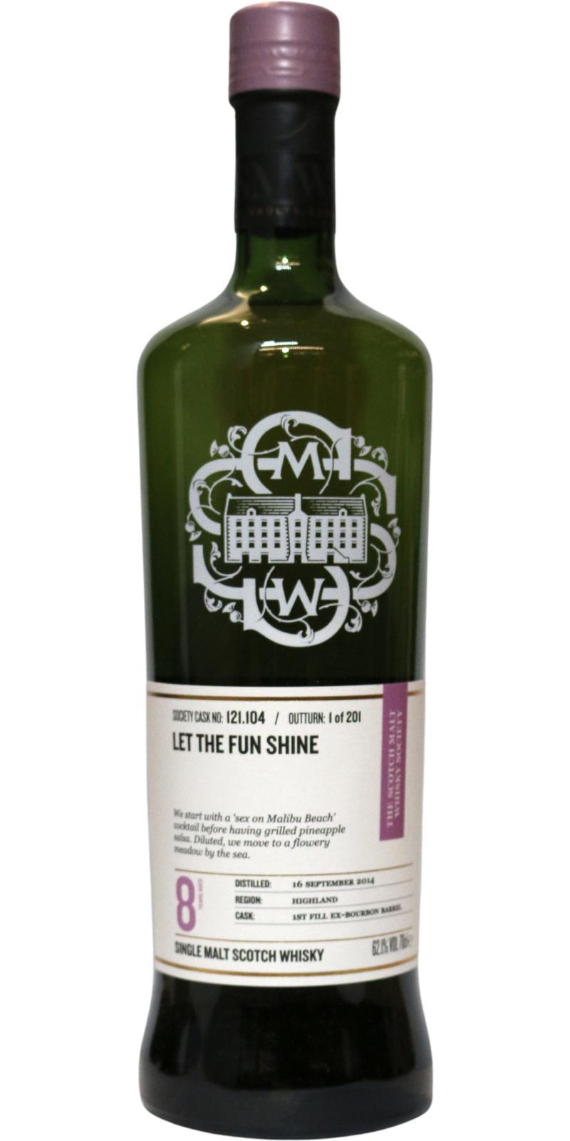 Arran 2014 SMWS 121.104 Let the fun shine