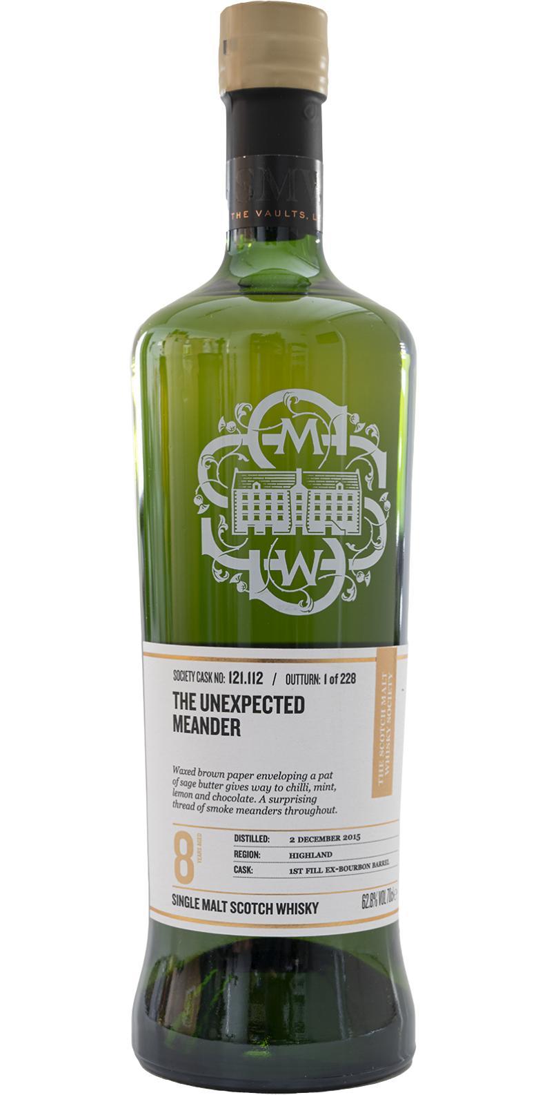 Arran 2015 SMWS 121.112 The unexpected meander