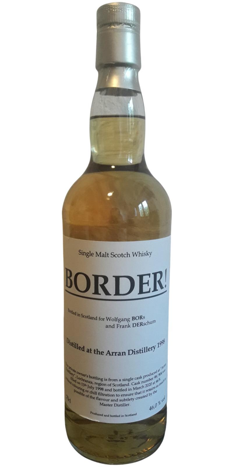 Arran 1998 UD Border!