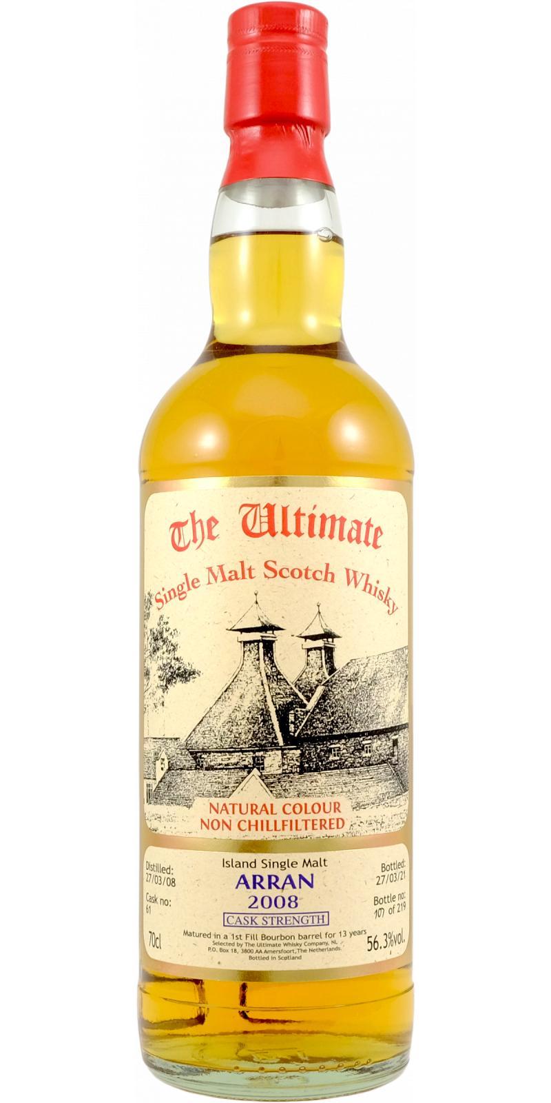 Arran 2008 vW The Ultimate - Cask Strength