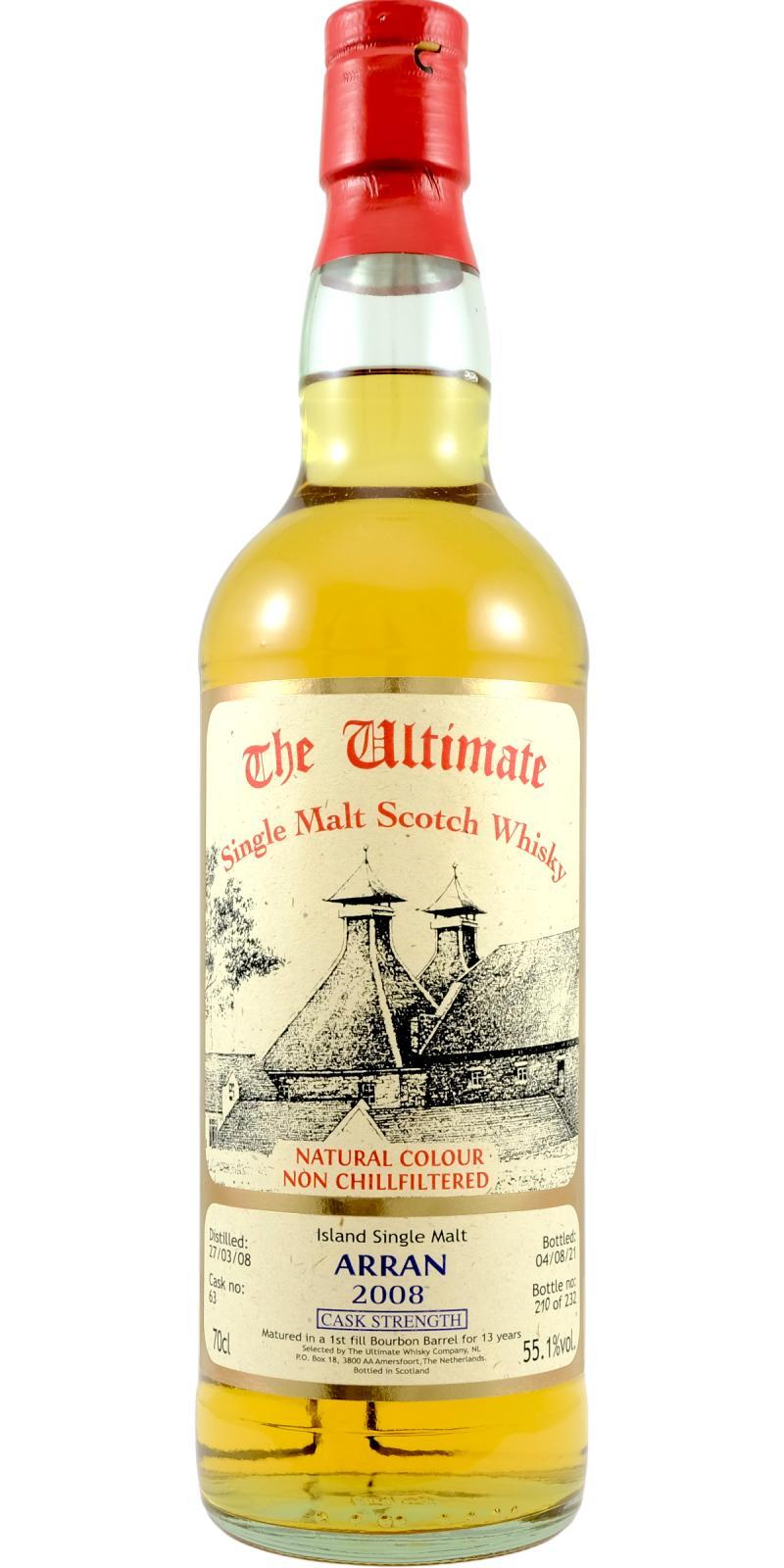 Arran 2008 vW The Ultimate - Cask Strength